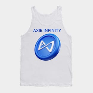 AXIE INFINITY 3d front view rendering cryptocurrency Tank Top